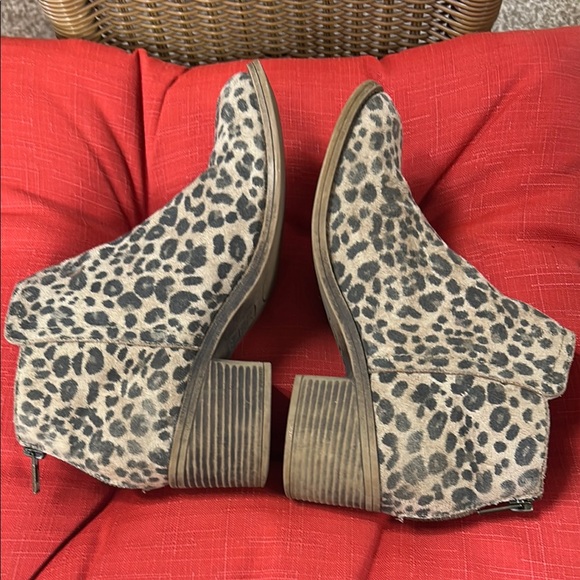 Billa Bong Leopard Print Ankle Boots size 7. - Picture 4 of 5